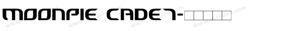 MoonPie Cadet字体转换